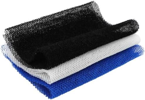 3Pcs Reusable Exfoliating Back Scrubber Washcloth