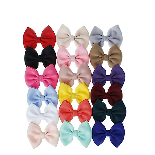 BIUDECO Mix Match 9 Pairs Bowknot Hair Clips for Kids 1