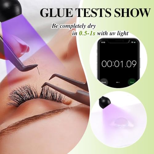 ARISON UV Eyelash Adhesive - Fast Dry 1 Sec 9-10 Weeks Retention