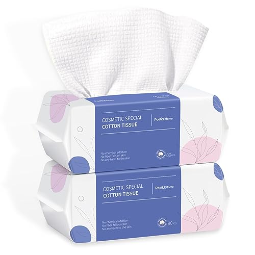 PoeticEHome Extra Thick Disposable Face Towel 2-Pack