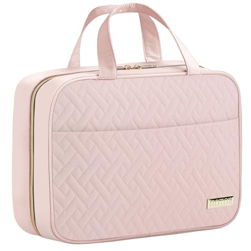 HOTOR Travel Toiletry Bag - Spacious Waterproof for Women Men