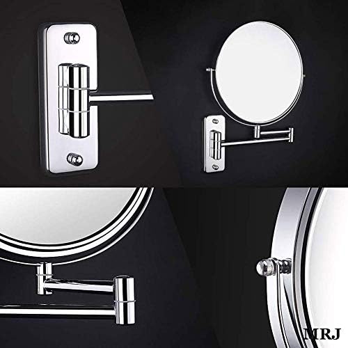 LCARY 8-Inch 3X Makeup Mirror 360Swivel