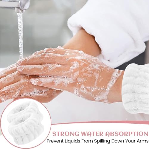 OROGHT Microfiber Wrist Towels for Face Washing 8Pcs Set