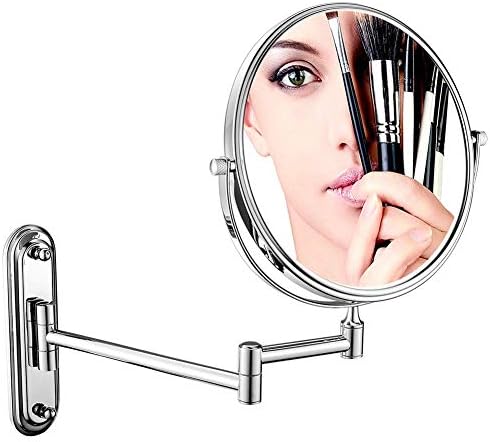 DEIHGE 68-Inch Wall Mount Makeup Mirror with 35710X Magnification