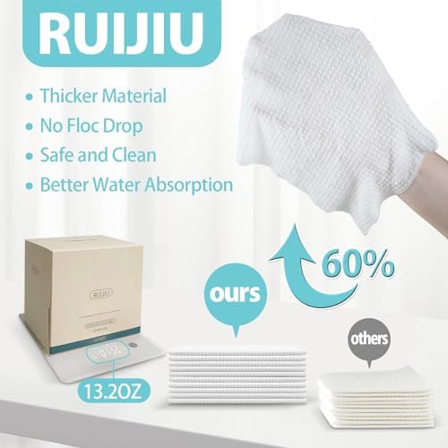 200 Count 4 Pack Large Disposable Face Towels