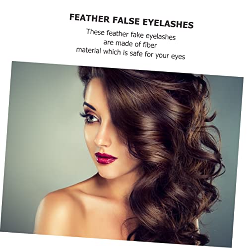 TOVINANNA 2Pairs Dramatic Exaggerated Halloween False Eyelashes