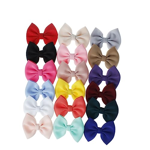 HAPINARY 9 Pairs Bowknot Hair Clips for Kids