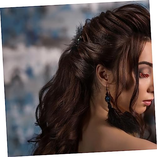 CALLARON 2Pairs Exaggerated Costume False Eyelashes for Halloween Party Makeup