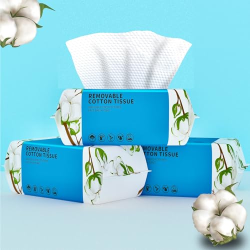 KeeiZoes 300 Count Disposable Face Towels