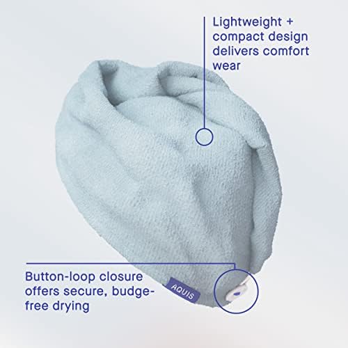 AQUIS Hair Wrap Drying Towel 10x29