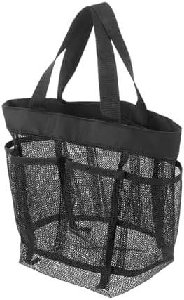 DRESSOOS 2pcs Portable Mesh Beach Bag 1