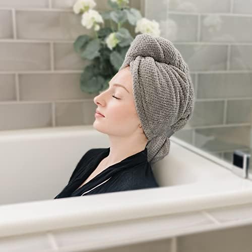 ROLSHOL 2 Pack Microfiber Hair Towels for Women