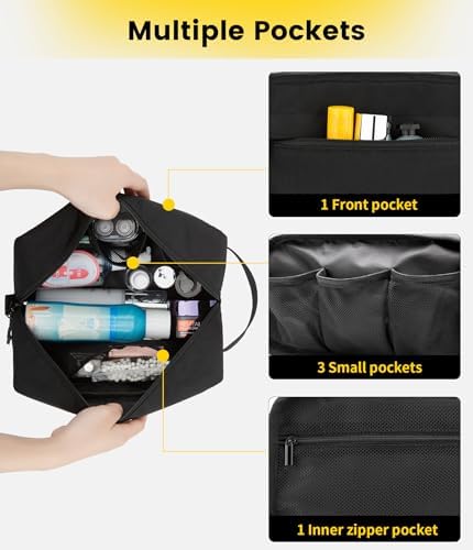Vorspack Mens Toiletry Bag - Dopp Kit Travel Bag