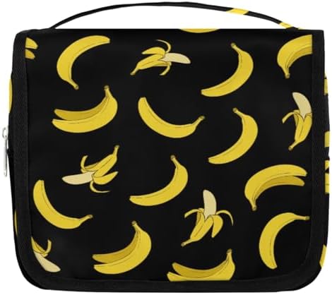 Travel Toiletry Bag for Boys - Banana Yellow Waterproof Dopp Kit