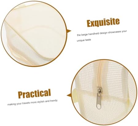 FOMIYES Mesh Shower Caddie Portable Toiletry Bag
