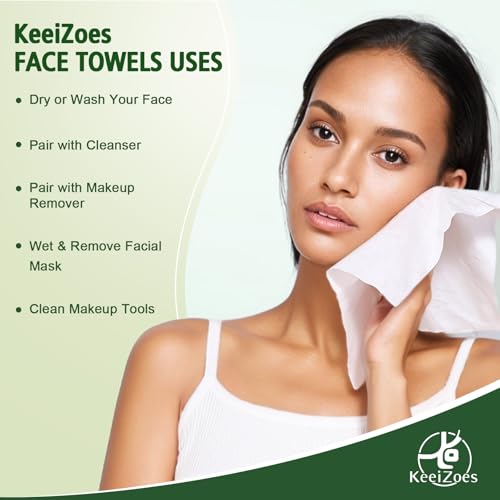 KeeiZoes Disposable Face Towels 600 Count