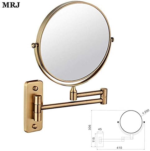 LCARY 8-Inch 3X Makeup Mirror 360Swivel