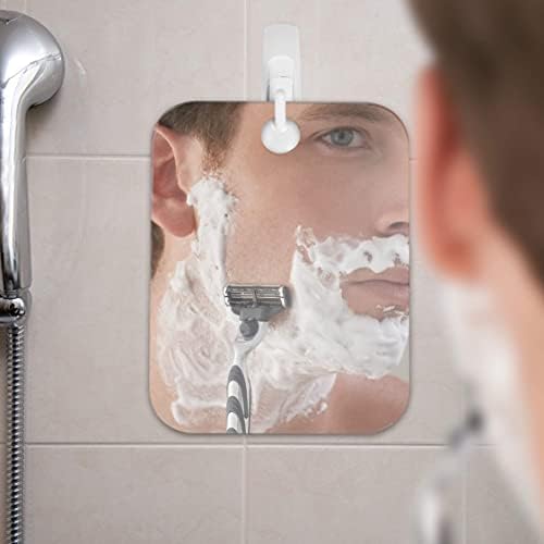 Deluxe Anti-Fog Shaving Mirror with Hook and Handheld Option 1