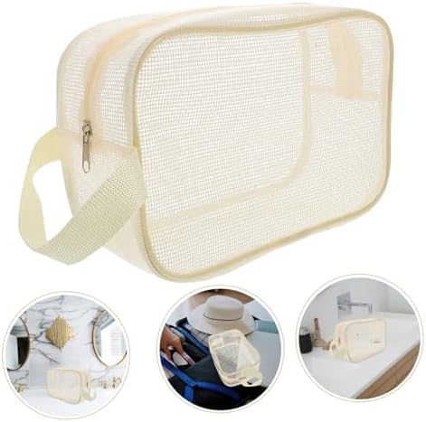 VALICLUD Mesh Travel Toiletry Bag
