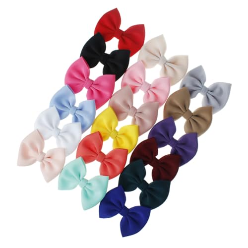 BIUDECO Mix Match 9 Pairs Bowknot Hair Clips for Kids 1