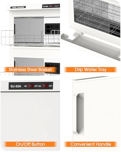 32L Hot Towel Warmer Cabinet for Spa Salon