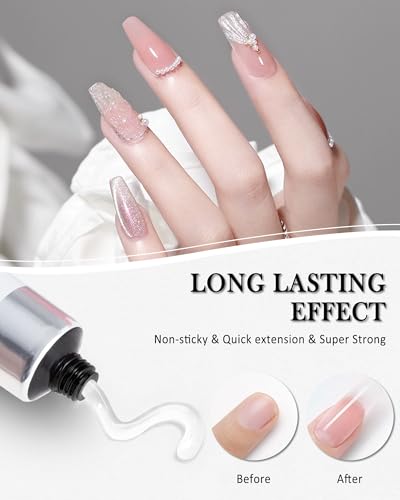 Caedelfly Solid Nail Gel - 30g for Press On Nails and Fake Nails