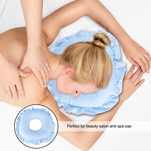 ZJchao Polyester Face Relax Pillow Blue