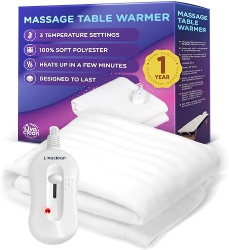 LivaClean Massage Table Warmer with 3 Settings