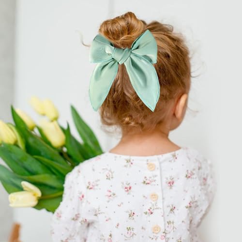 TOKUFAGU Pack of 4 Hair Bows for Girls and Kids