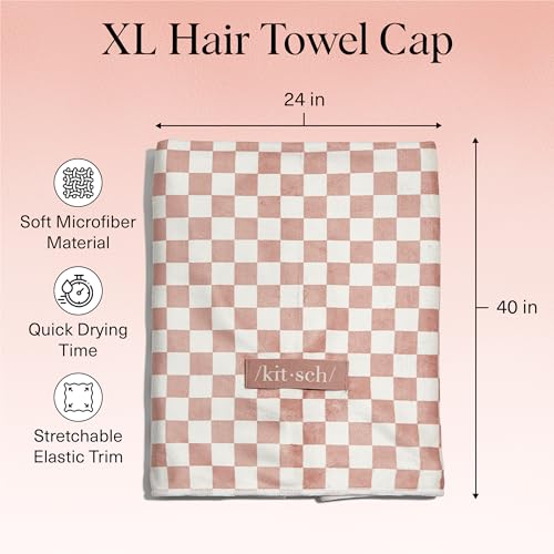 Kitsch Love Comfort Spa Set 2PC - Terracotta Checker