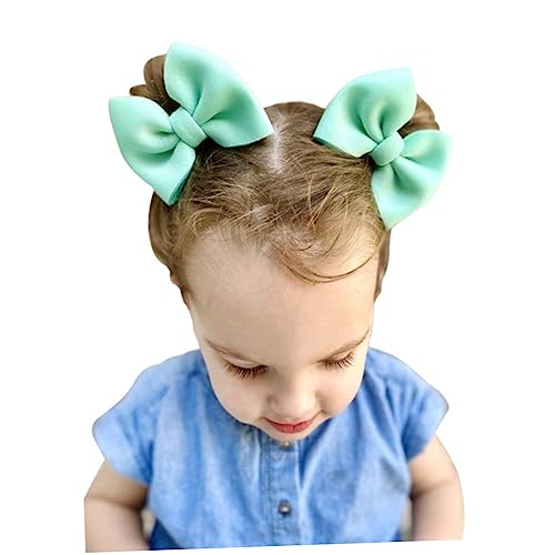 SKISUNO Bowknot Hairpin 9 Pairs Hair Clip for Baby Girls