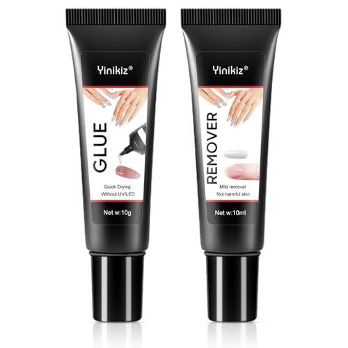 Wumawu Nail Glue Gel with Remover 10g 10ml Set