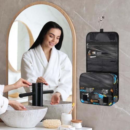 Durable Hanging Travel Toiletry Bag for Kids Women Men