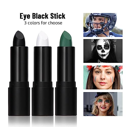 Washable Face Body Paint Crayons with Twist Tube Eye Black Stick