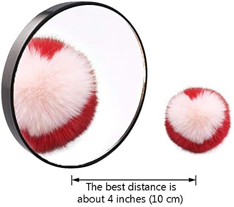 10X Magnifying Makeup Mirror with 2 Suction Cups