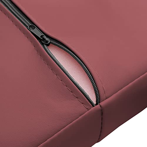 Saloniture Womens Comfort Cushion - Massage Table Wedge Bolster Pillow Burgundy 1