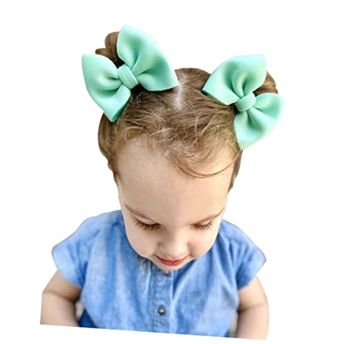 BIUDECO Mix Match 9 Pairs Bowknot Hair Clips for Kids 1