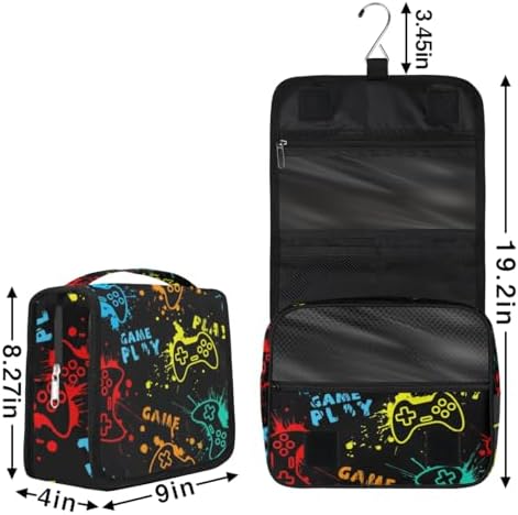 Game Video Hanging Travel Toiletry Bag for All