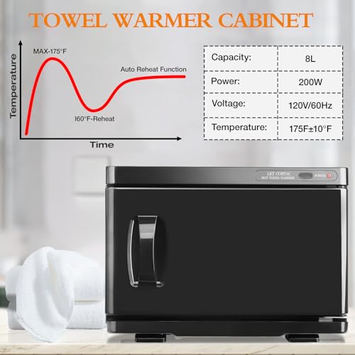 LKT COBTAC Hot Towel Warmer with 8L Capacity
