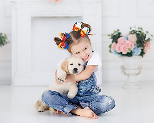 JiaDuo 4pcs Cartoon Hair Clips for Girls and Women