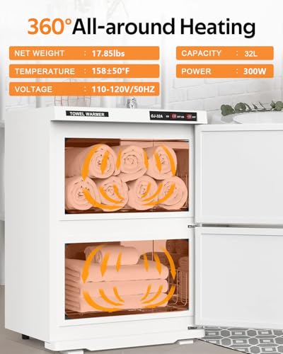32L Hot Towel Warmer Cabinet for Spa Salon