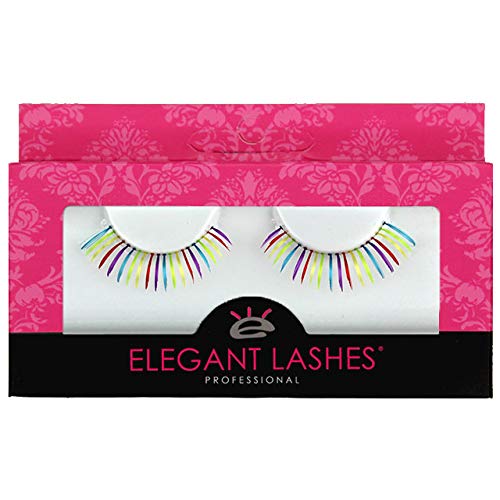 Elegant Lashes Gorgeous Rainbow Bottom False Eyelashes