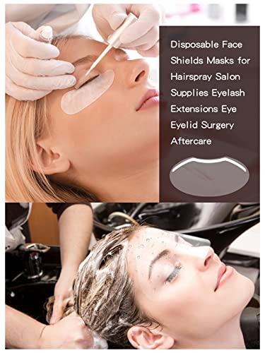 300 PCS EBANKU Face Eye Shields for Shower and Hairspray Protection