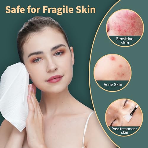Ourmed Life Disposable Face Towels 60 Count Unscented 10x10 Inch