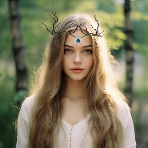 Vivivalue Floral Crown Headband for Women and Kids