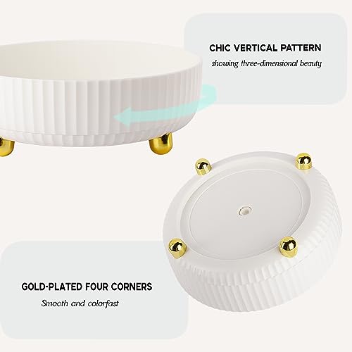 Anyoifax 360 Degree Rotating Makeup Organizer Tray