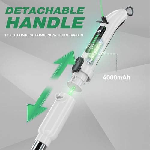 Livem Electric Spin Scrubber with 3 Speed and 7 Replaceable Brushes