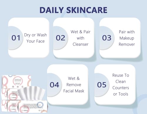 Ampmuze 80 Count Biodegradable Face Wipes