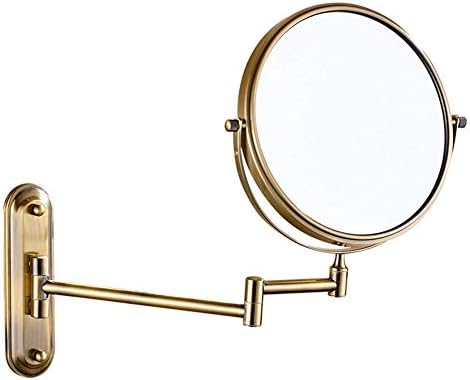 DEIHGE Wall Mounted Vanity Mirror with Magnification
