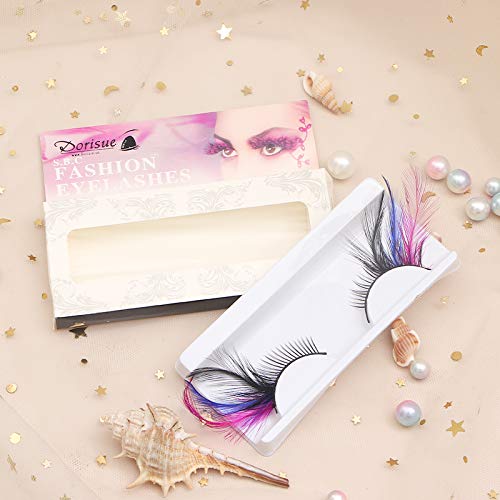 Dorisue Rainbow False Lashes Halloween Show Stoppers